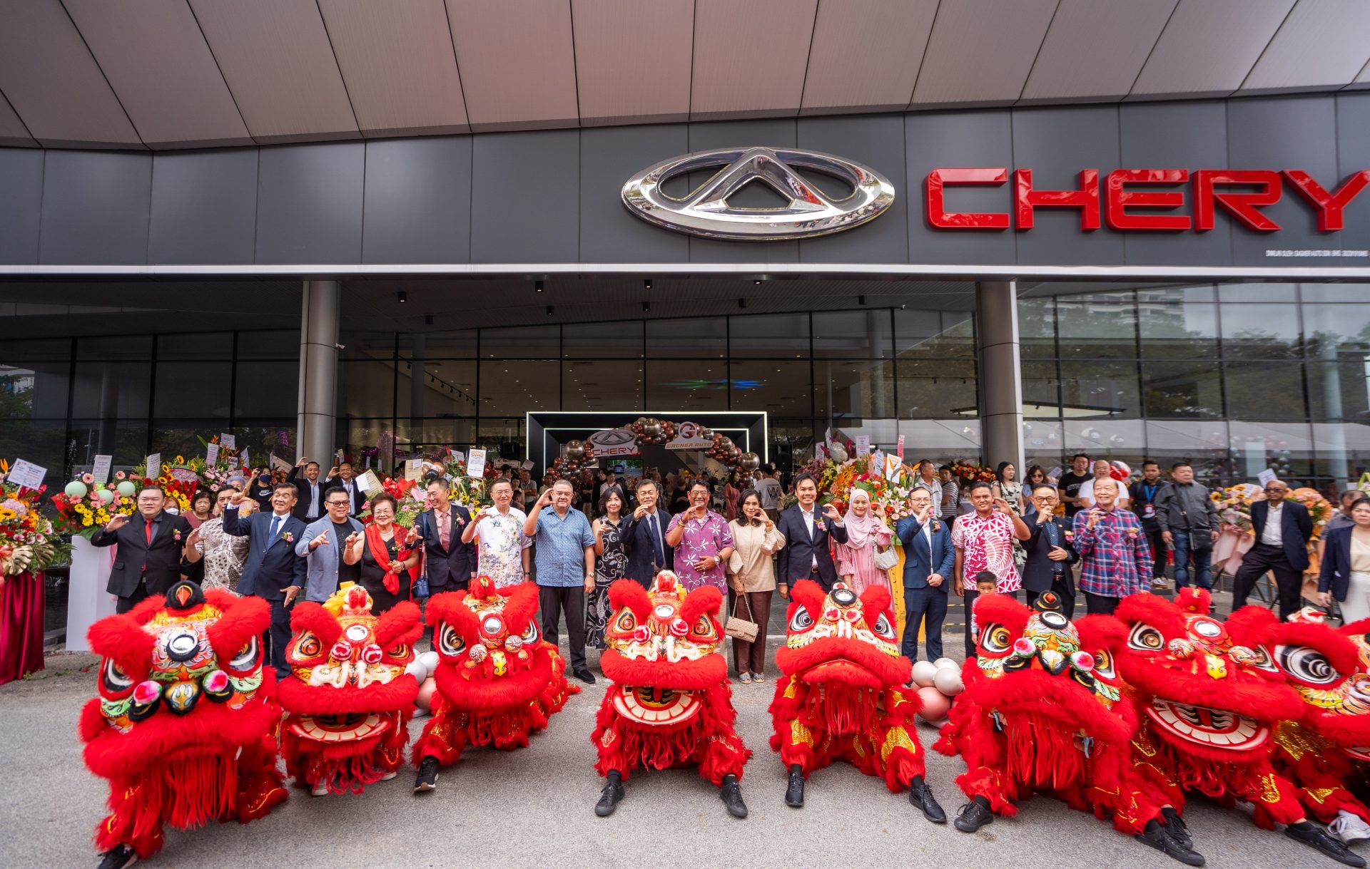 CHERY Malaysia Celebrating Another Grand Official Opening of Chery Flagship 4S for Southern Region, Largest 4S in Malaysia