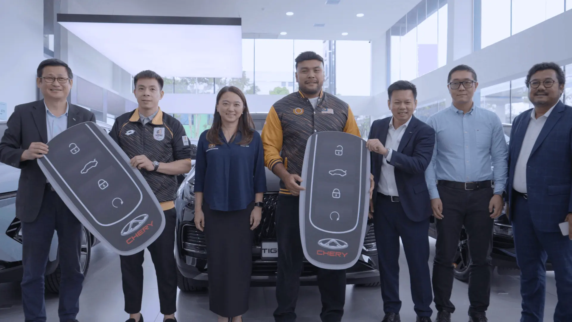 CHERY CELEBRATES MALAYSIAN PARALYMPIANS WITH EXCLUSIVE VEHICLE DELIVERY